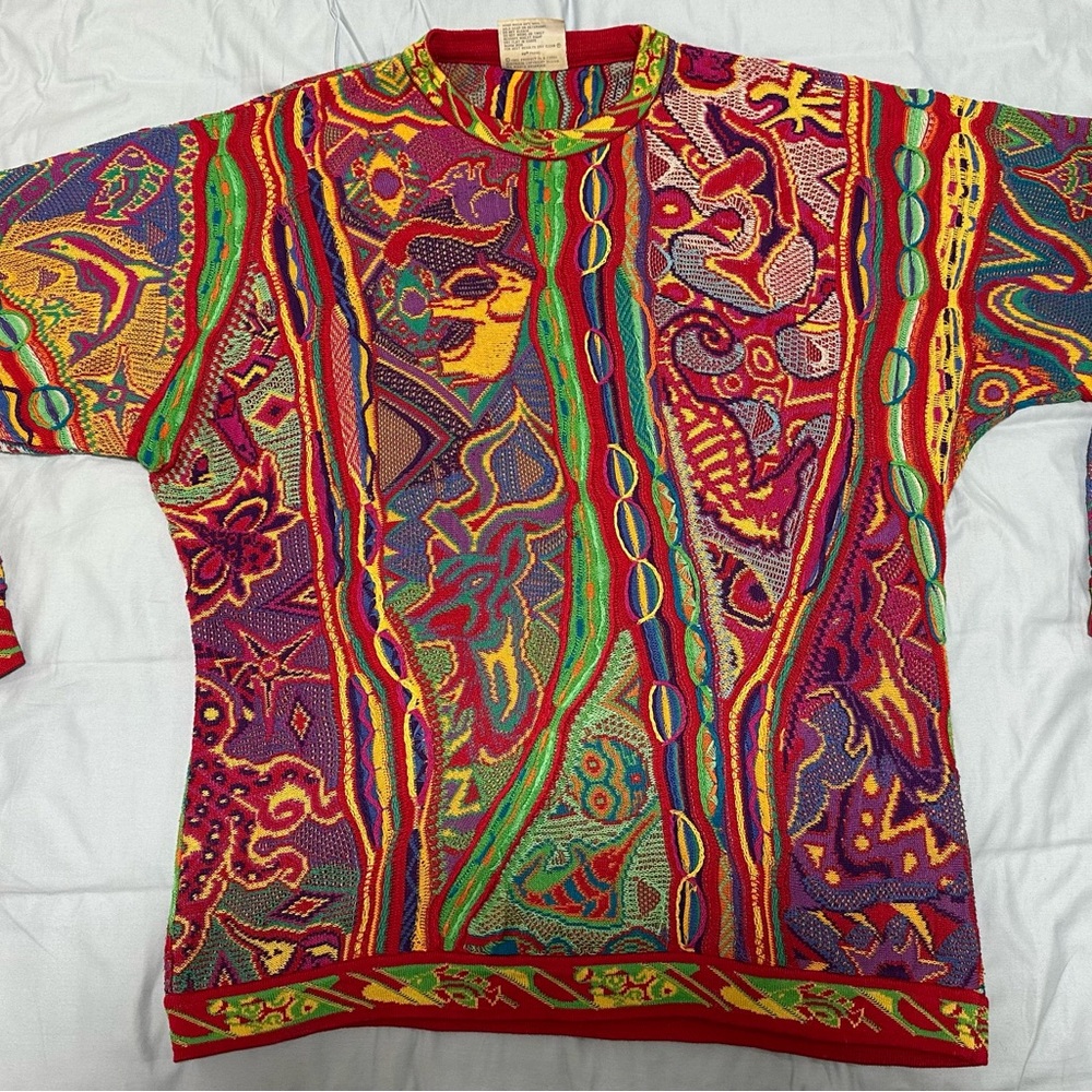 SOLD COOGI Multicolor Knit Sweater